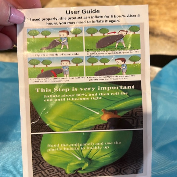 Supernatural GISH blow up couch - Picture 2 of 3